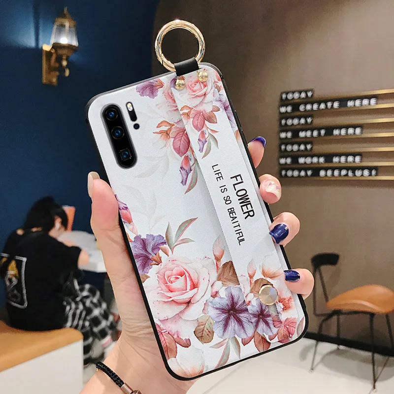 SoCouple для huawei P20 P30 Pro Lite чехол на запястье Мягкий ТПУ чехол для телефона для huawei mate 10 20 Pro Nova 3i 5i Honor 10 20 Pro - Цвет: WK3-07WDMGWhite