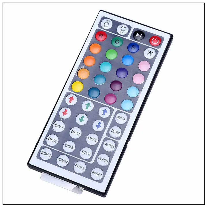 High Quality RGB led controller DC12V mini 44 key IR receiver remote control for 5050/3528/2835 strip light | Лампы и освещение