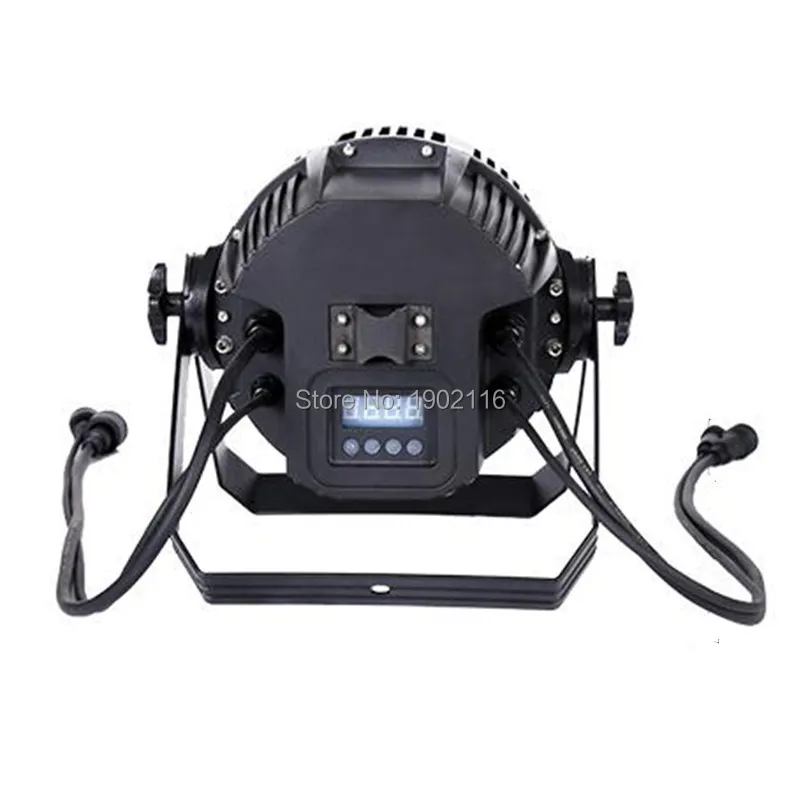 Водонепроницаемый алюминиевый светодиодный прожектор Par DMX512 4 шт./лот 54*3 Вт RGBW/IP65