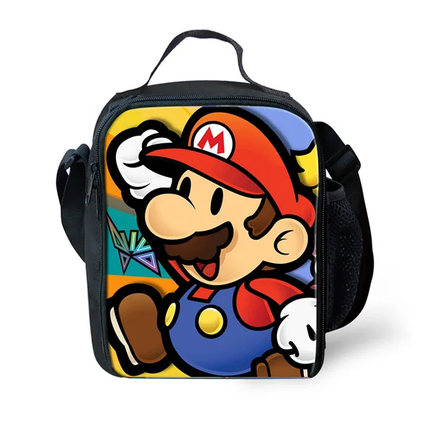 Thikin детей Mario школьный портфель с рисунком, костюмы для мальчиков и девочек подростков основной ланч-пеналы для ручек рюкзак Детский рюкзак для книг Travelbag - Цвет: CDZHL249G