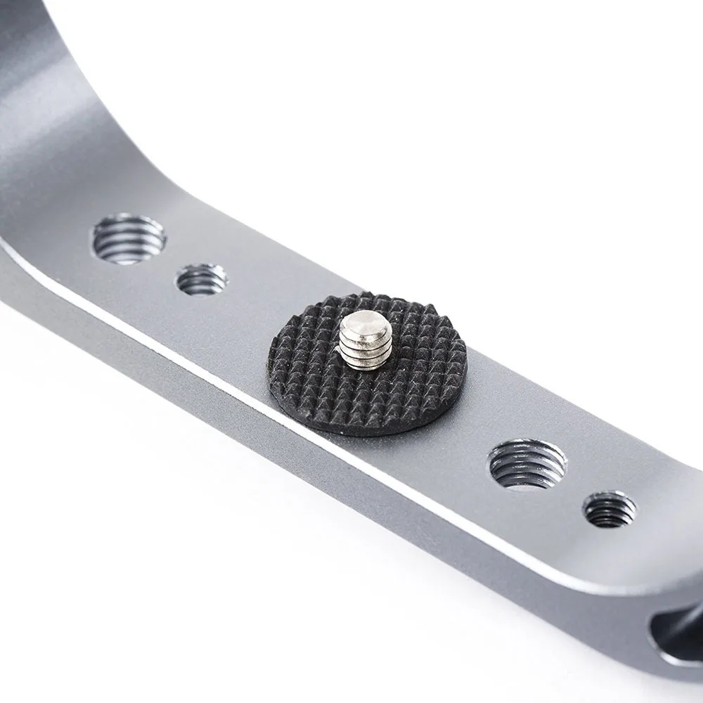 

High Quality Alluminum Double Head Hotshoe Bracket Holder Action Camera Accessory for GoPro hero5/4/3 Underwater Photo Shooting