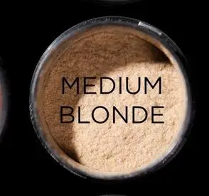 MEDIUM BLONDE Выпадение волос строительное волокно LARGE-27-5g 9 видов цветов Грамм и запечатанный вид более густых более полных волос - Цвет: MEDIUM BLONDE