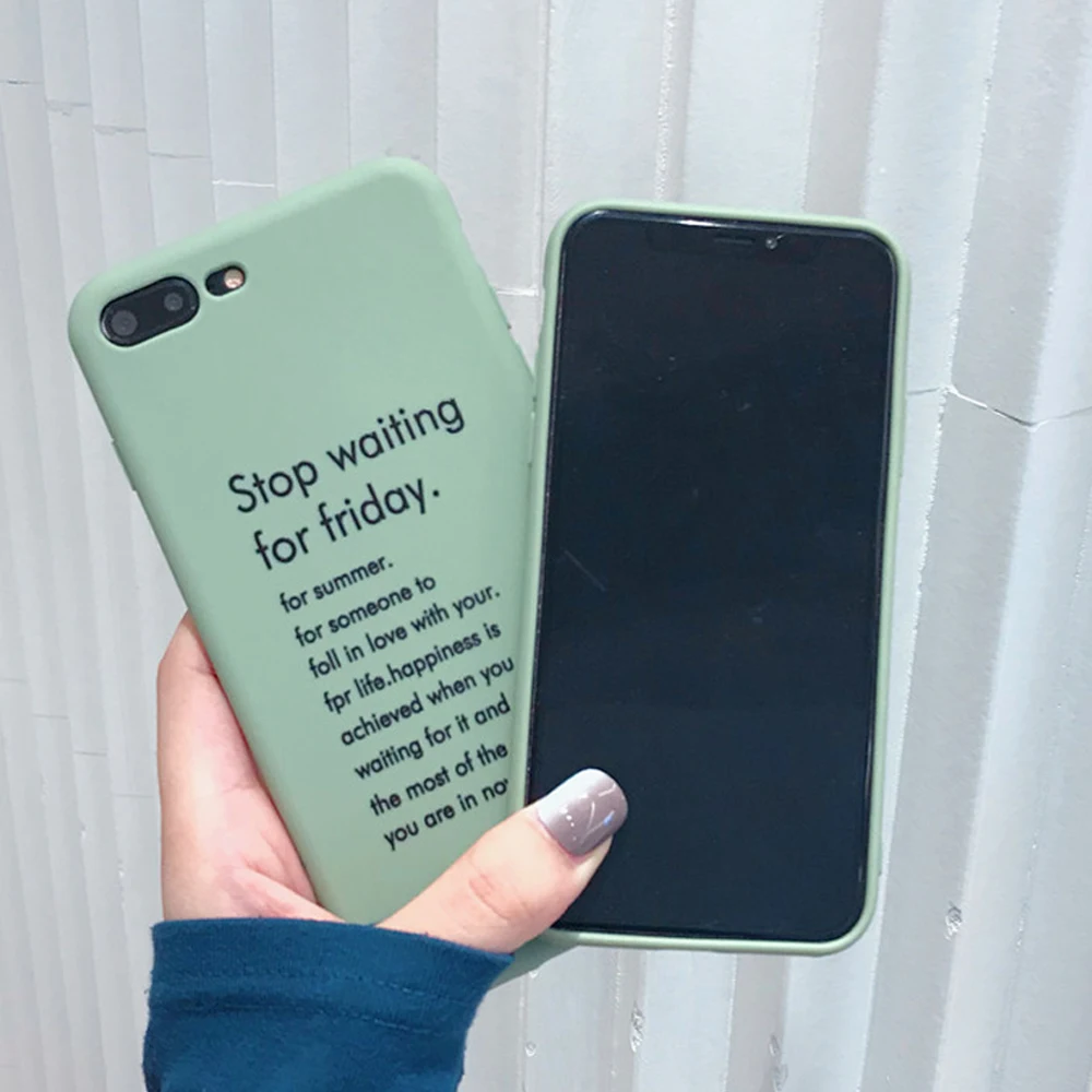 Чехол для iPhone XS XR Max 7 8 6S 6 Plus Роскошный милый зеленый английский чехол телефона s X
