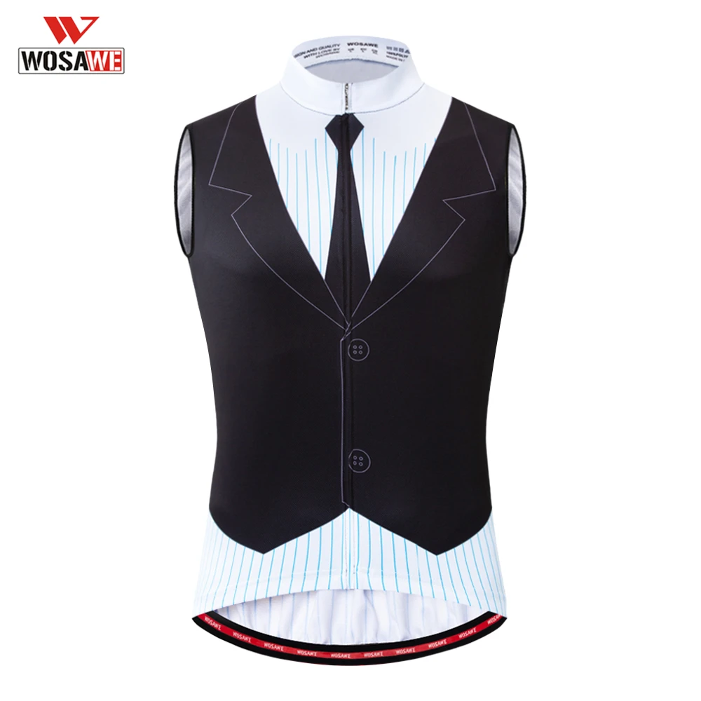 Светоотражающий Жилет для бега WOSAWE Трикотажный жилет из сетчатой ткани с