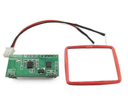 UART RDM6300 RDM630 модуль EM4100 125 кГц считывания идентификационных карт RFID для Arduino|access