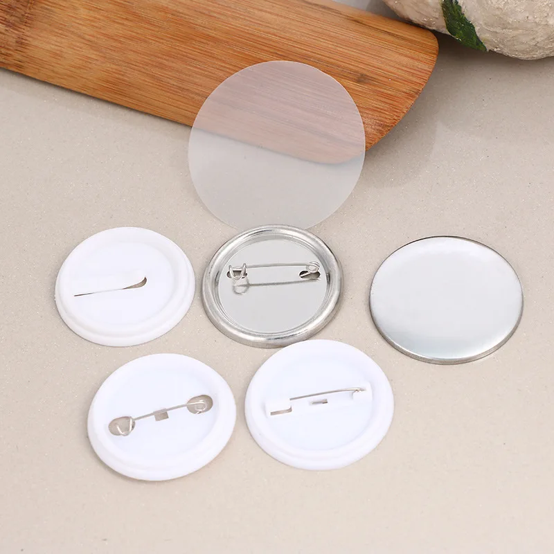 80 шт. Металлические Пустые круглые значки 4 см|jewelry finding|diy jewelrybrooch base |