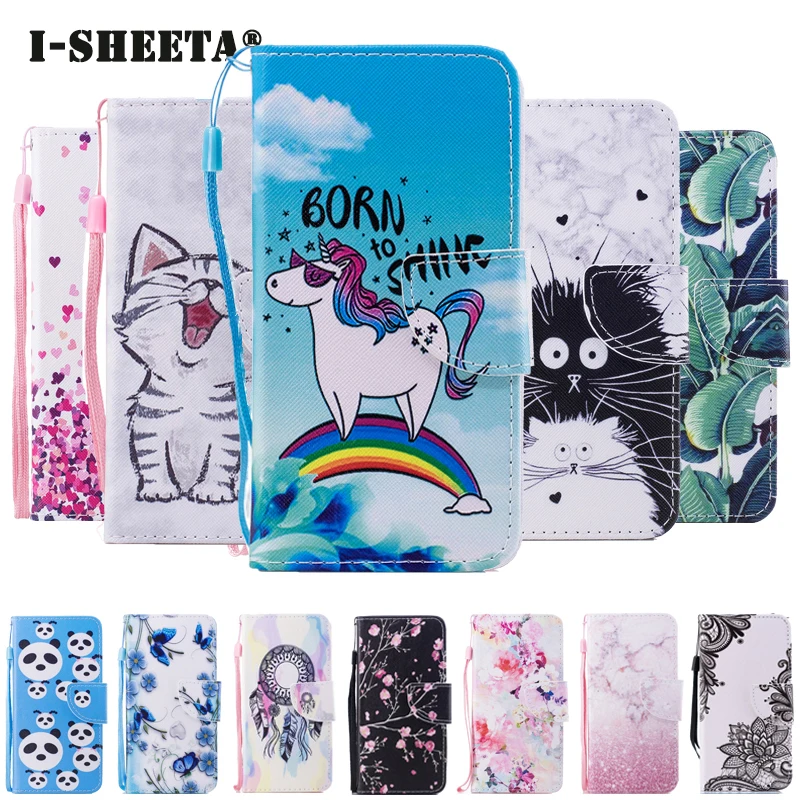 Магнитный чехол книжка для LG K8 K10 2018 EU Version Q Stylo 4 Plus из искусственной кожи с