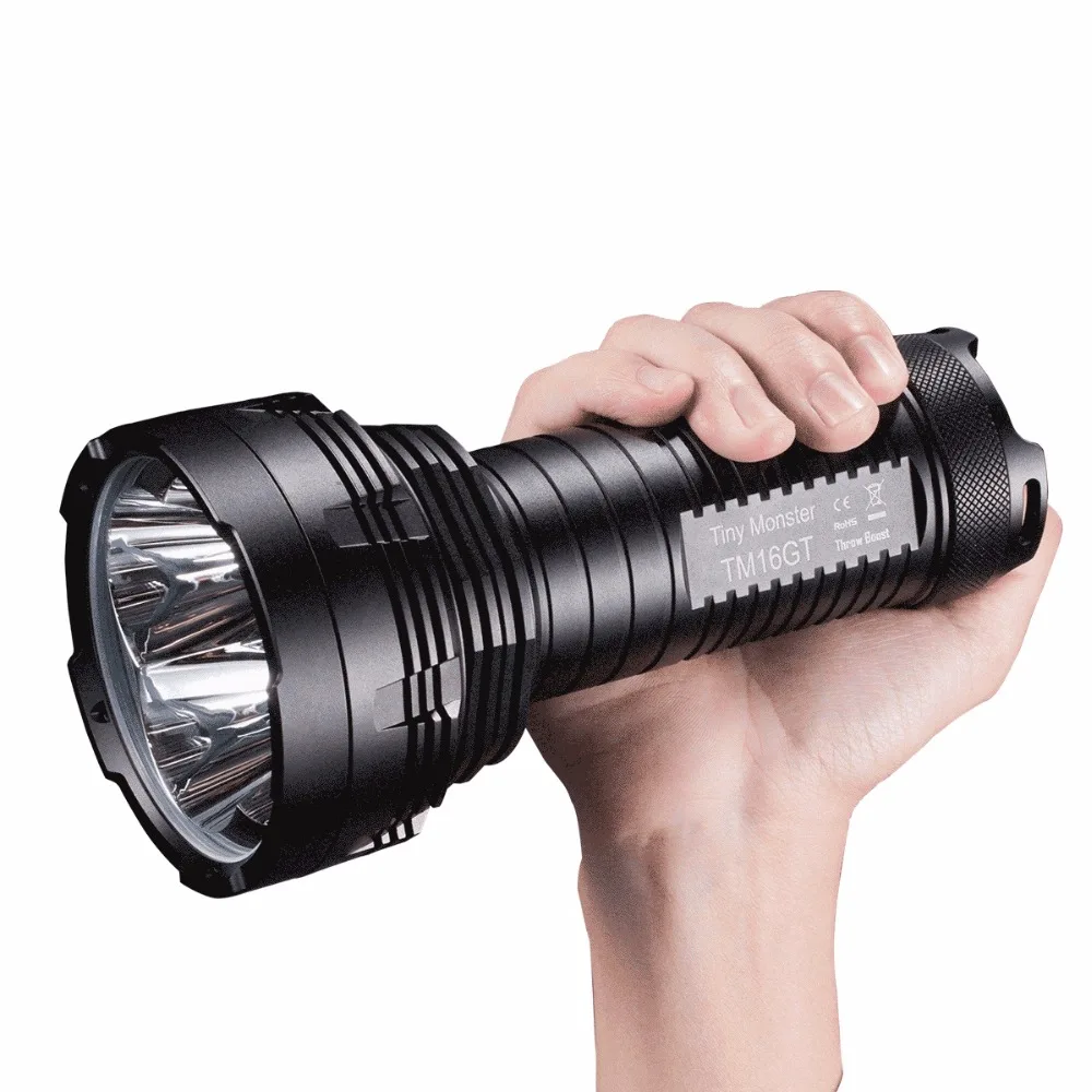 NITECORE TM16GT прожектор 4 * CREE XP-L HI V3 фонарик max 3600 люмен ручной фонарь дальность луча 1003