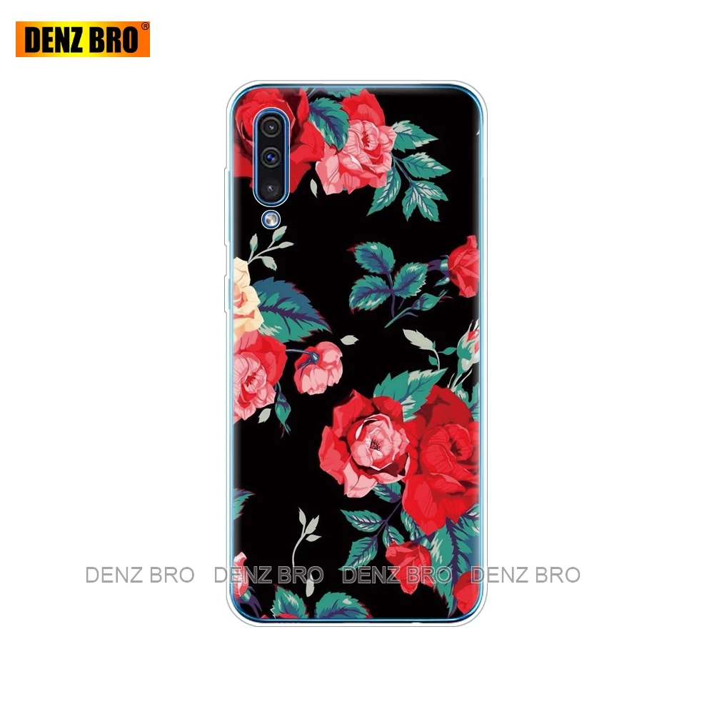 61762 Чехол для Samsung Galaxy A50 с рисунком из силикона и ТПУ, чехол для телефона для Samsung A50 A505 A505F SM-A505F, мягкий чехол 6,4, чехол-бампер - Цвет: 61762