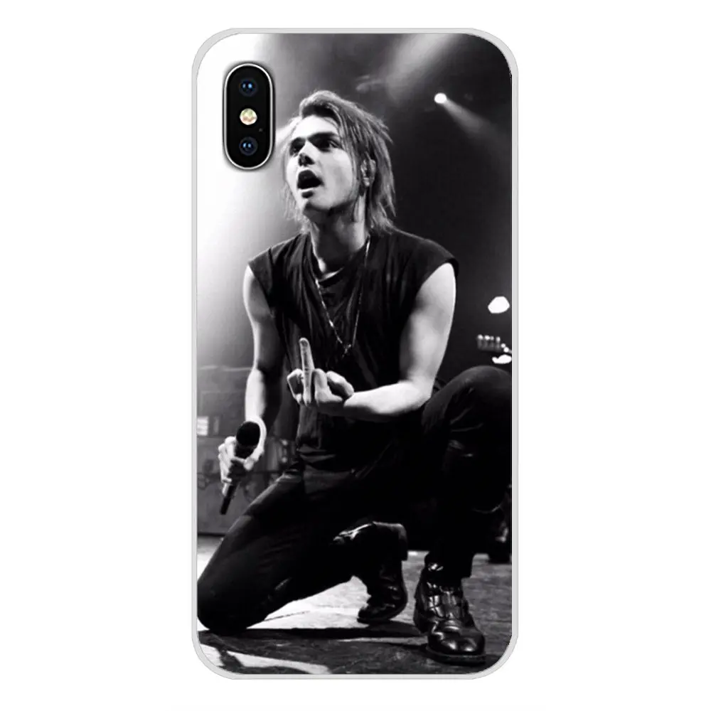 Силиконовый чехол 2018 Gerard Way My Chemical Romance Mcr для Xiaomi Redmi 4A S2 Note 3 3S 4 4X 5 Plus 6 7 6A Pro Pocophone F1 |