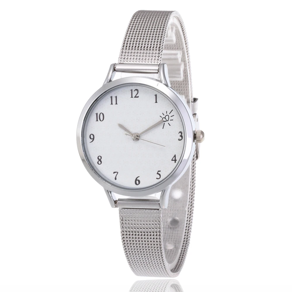 Женские часы Reloj mujer Модные Повседневные Классические кварцевые наручные с