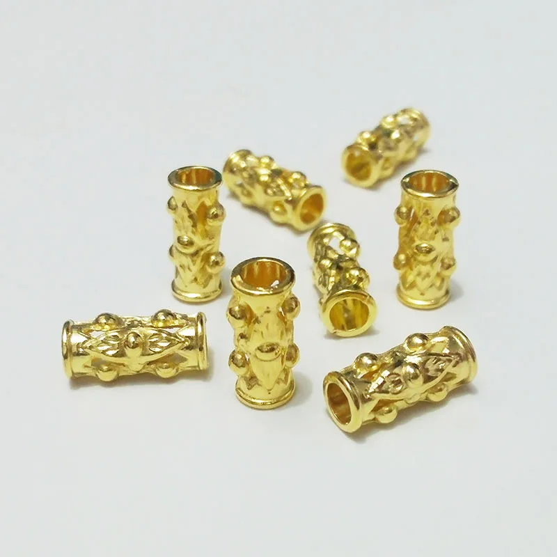 Набор разделителей из кожаного шнура с наконечниками для наконечников и в