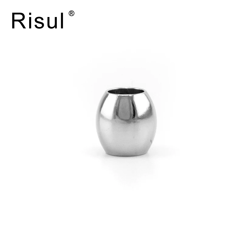 Risul 6/10 мм бочка Silde бусы с отверстием для Diy украшения Цепочки и ожерелья Браслеты