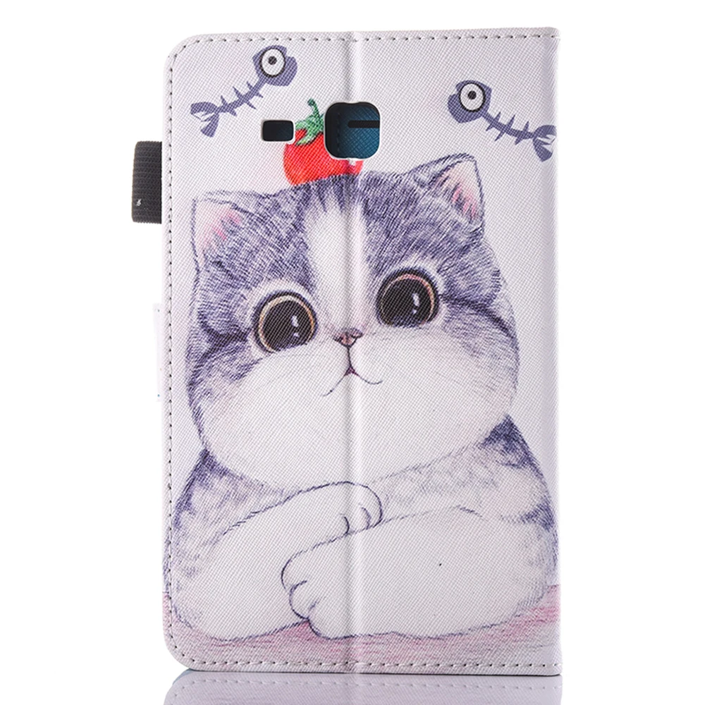 Модный чехол с котом, единорогом, совой,, Tab 7,0, для samsung Galaxy Tab A 7,0, T280, T285, SM-T285 чехол, чехол для планшета, силиконовый чехол