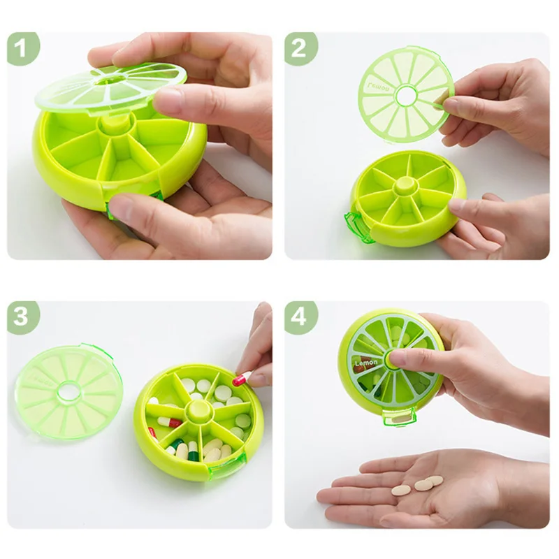 Портативный дорожный контейнер для хранения конфет и ювелирных изделий в виде