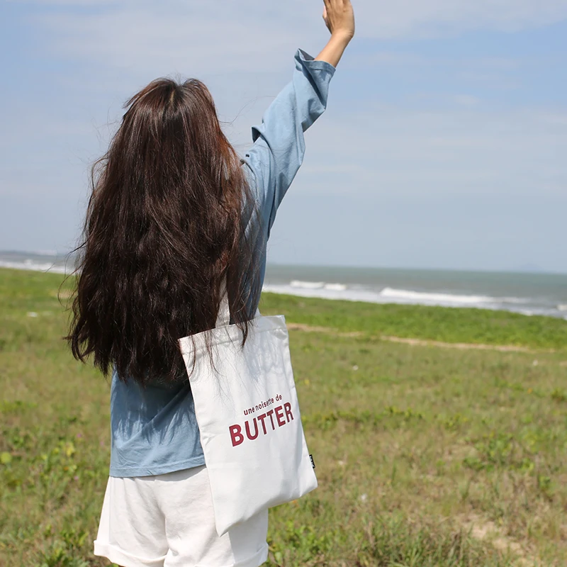 2018 Женская тяжелая Холщовая Сумка тоут с защитой окружающей среды ручной работы