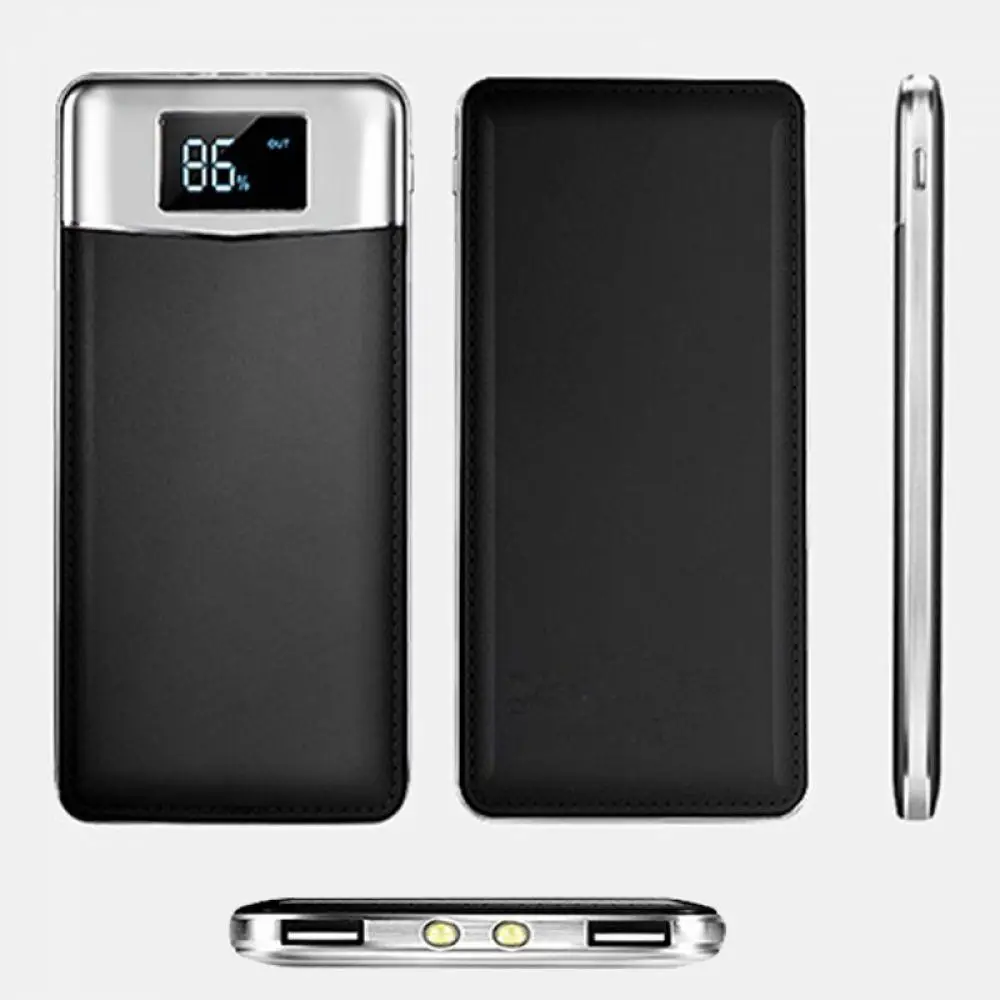 6000mah Power Bank External Battery Pack DualUSB Ports LCD Display Powerbank Portable Mobile Fast Charger for Phone | Мобильные