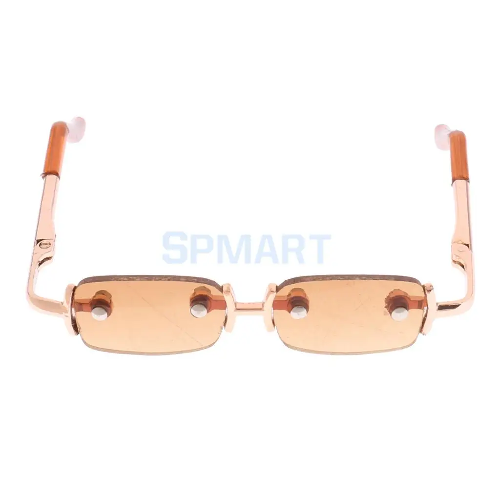 Модные квадратные очки унисекс без оправы для шарнирной куклы 1/3 одежда