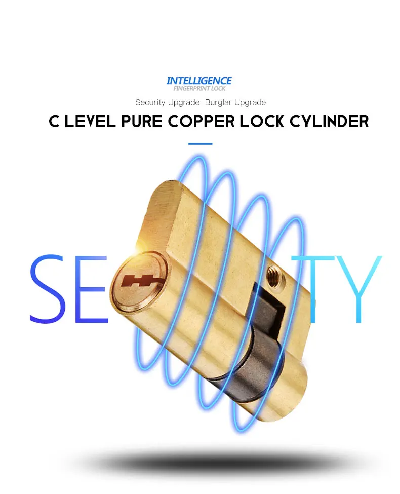 KPIOCCOK, Bluetooth, умный дверной замок, приложение, пароль, IC карта, отпечаток пальца, замок 360*70*30 мм, механический ключ, электронный дверной замок X5