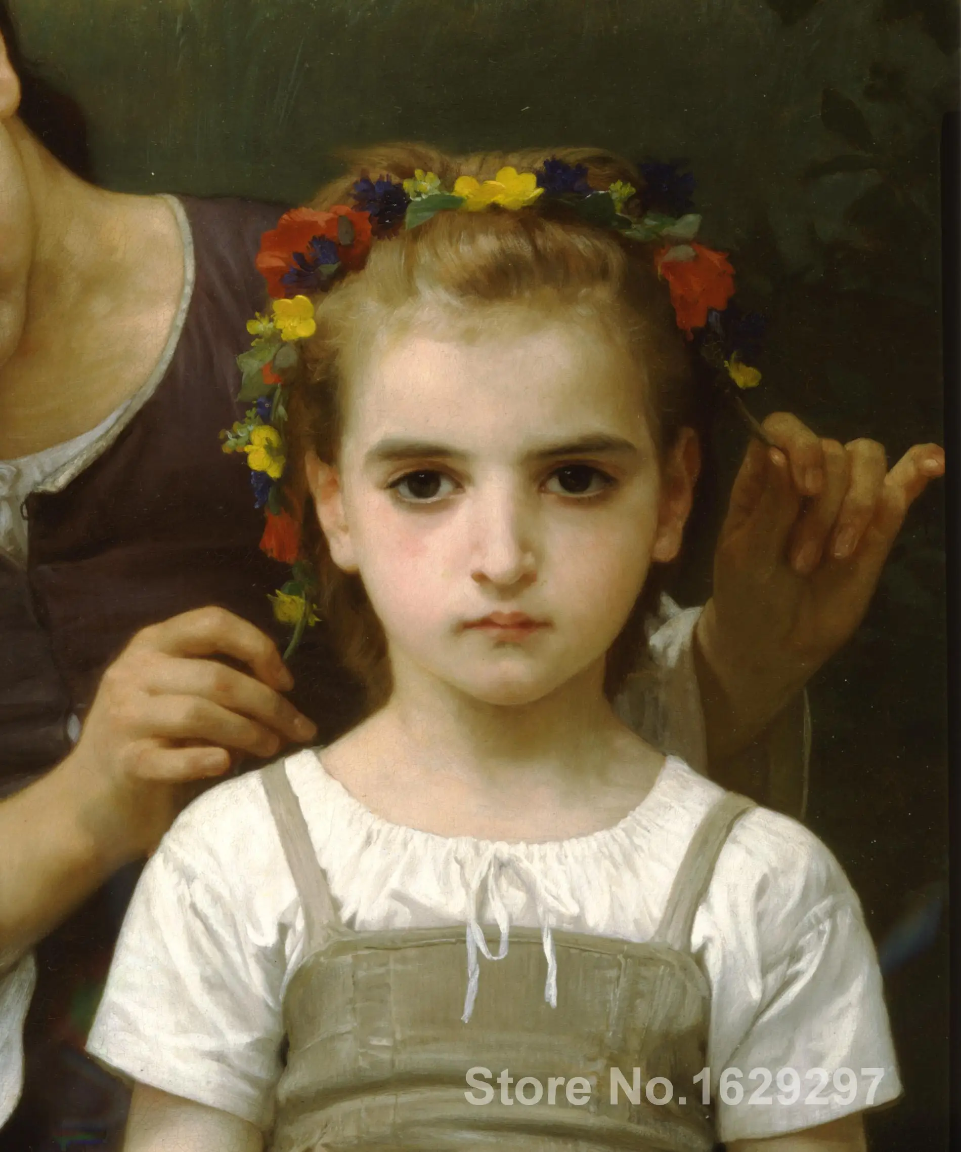 Художественная картина маслом украшения поля от Вильяма Адольфа Bouguereau высокое
