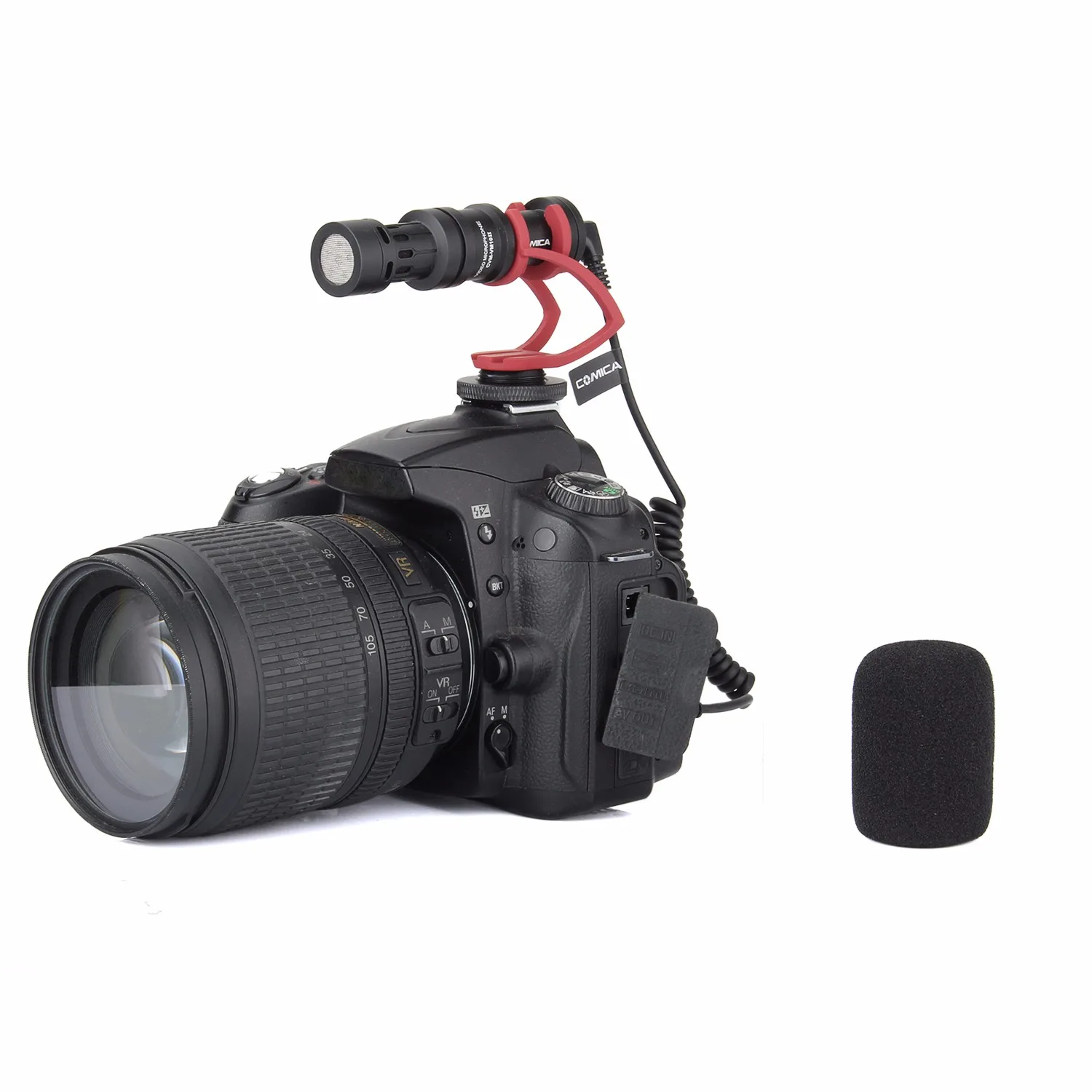 Всенаправленный видеомикрофон Comica CVM-VM10 II для смартфонов DJI OSMO GoPro и микрокамер с