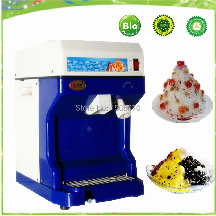 

free shipping hot sale offee shop milk tea shop machine ecommercial electric ice crusher machine snow cone block ice blender