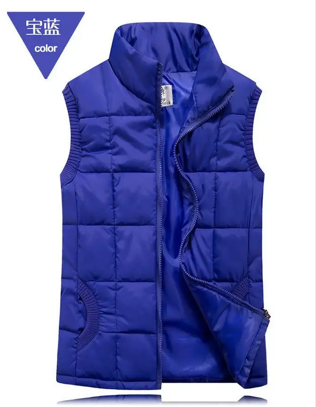 Зимние женские повседневные жилеты весна-осень Молодежный тренд большие размеры