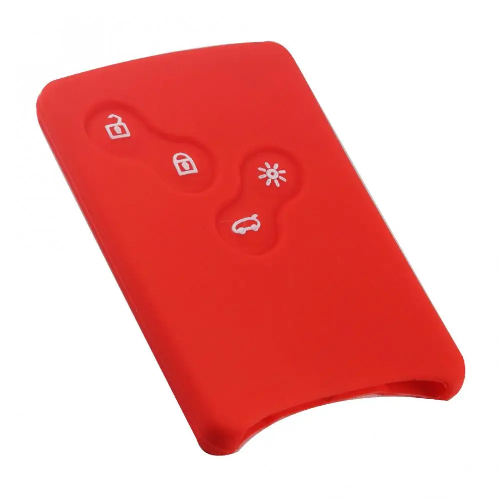 Силиконовая прямая пластина для автомобильных ключей 2 цвета кнопки | Автомобили