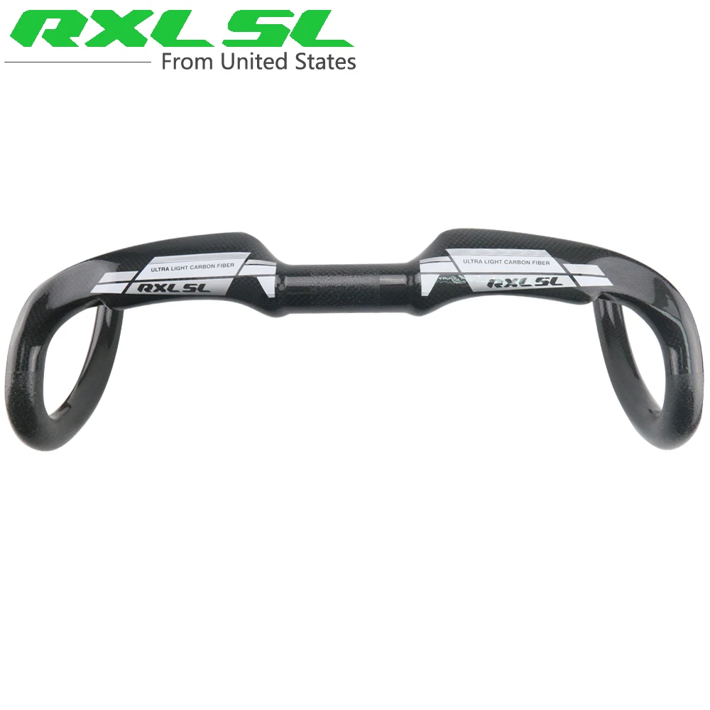 RXL SL 3K руль из углеродного волокна для шоссейного велосипеда 400/420/440 мм