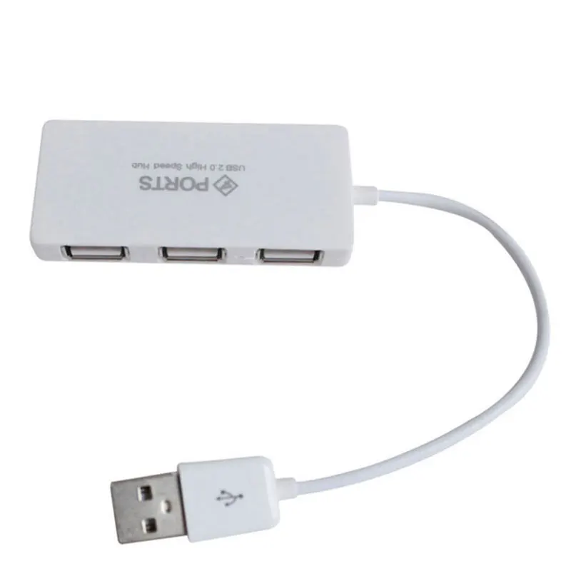 Тонкий высокоскоростной многоразветвитель 4 портовый USB 2 0 концентратор