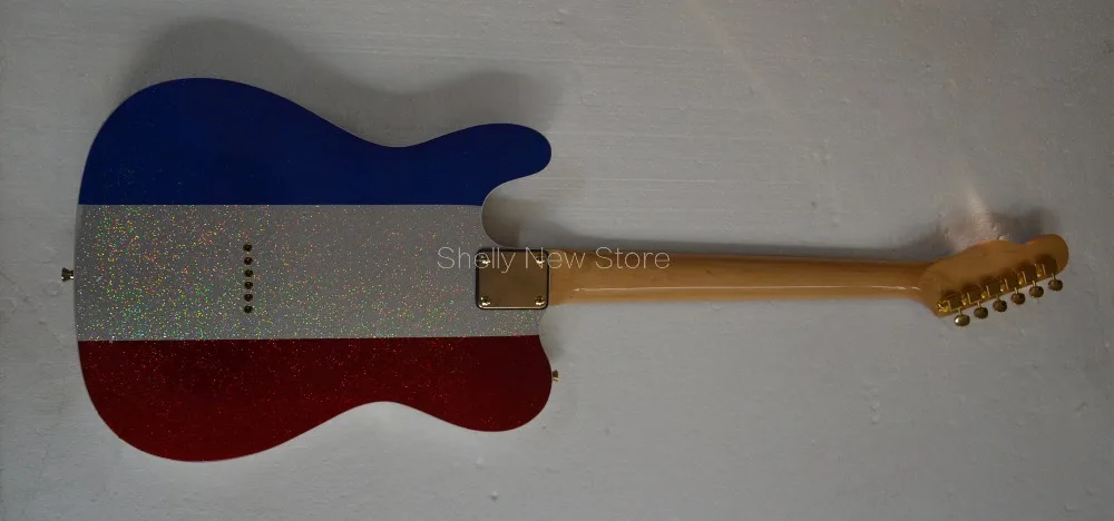 Новинка от производителя Shelly блестящая металлическая ГИТАРА TL на заказ