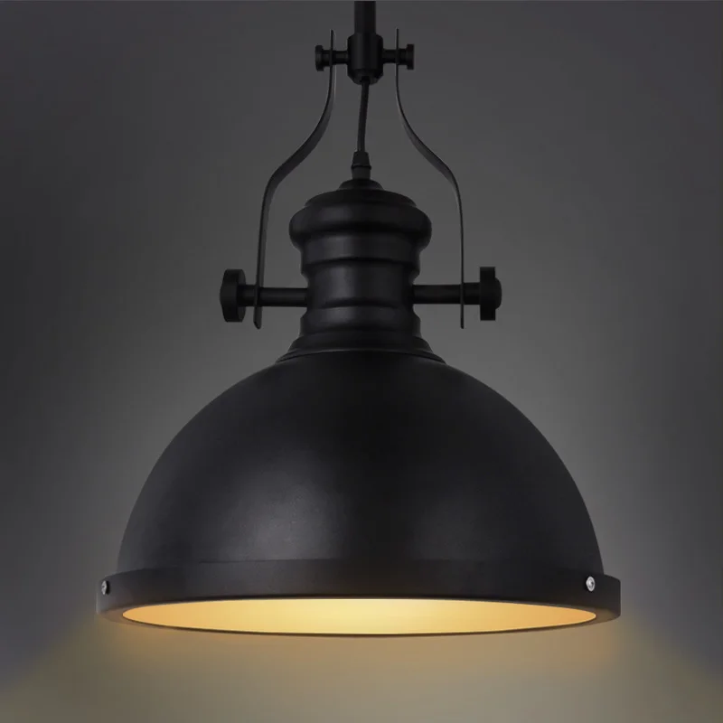 EuIgnis Лофт Винтаж Утюг подвесные светильники промышленные Pendelleuchten Illuminazione блеск