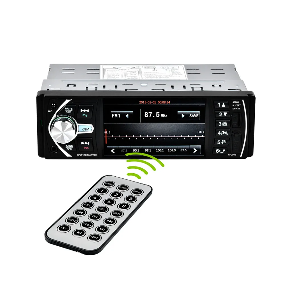 

4"Car MP5 MP3 Player 12V Car Vedio Radio Bluetooth +Rear View Camera