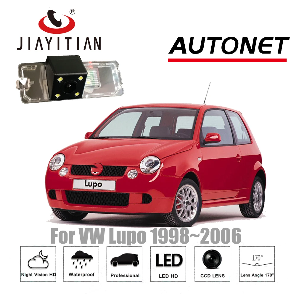 Камера заднего вида JIAYITIAN для SEAT Arosa Volkswagen Lupo 1998 ~ 2004 CCD камера номерного знака