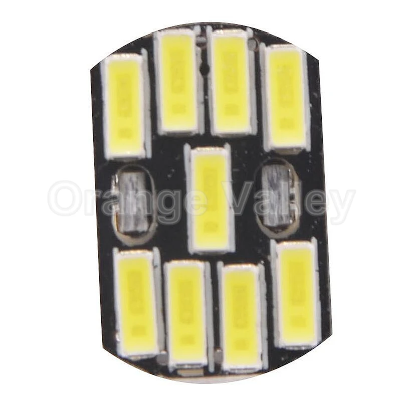 10 шт. супер яркий 1156 BA15S P21W 45 SMD 4014 Canbus светодиодный автомобильный индикатор Поворотная боковая лампа для парковки лампа DC 12 В