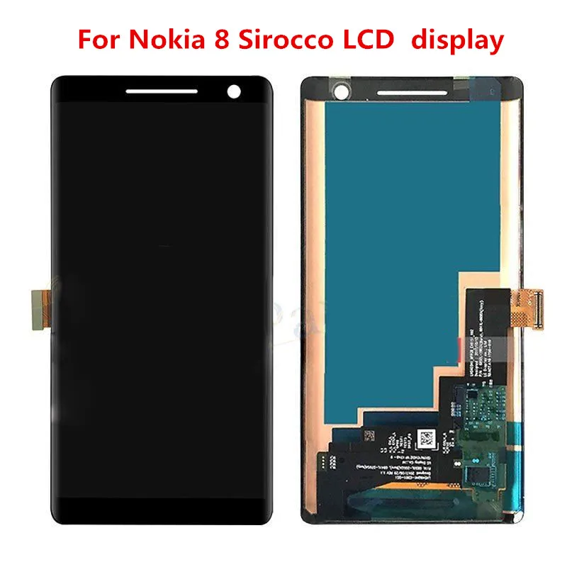 100%original For Nokia 8 Sirocco LCD Display Touch Screen Digitizer Assembly Without frame | Мобильные телефоны и
