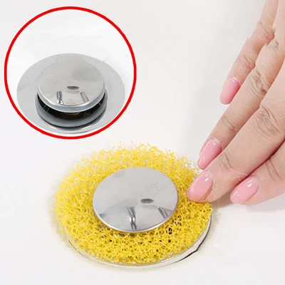 Small bouncing 24Pcs Ванная комната волос канализационный фильтр сливной очистки губка кухонная раковина сливной фильтр Анти засорение пол инструмент для удаления волос расходные материалы - Цвет: Small bouncing 24Pcs