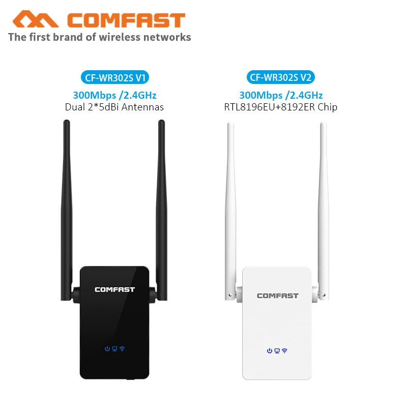 Беспроводной WI FI роутер Comfast CF WR302S 300M репитер усилитель антенна 10 дБи 802.11b/G/N Wireless N