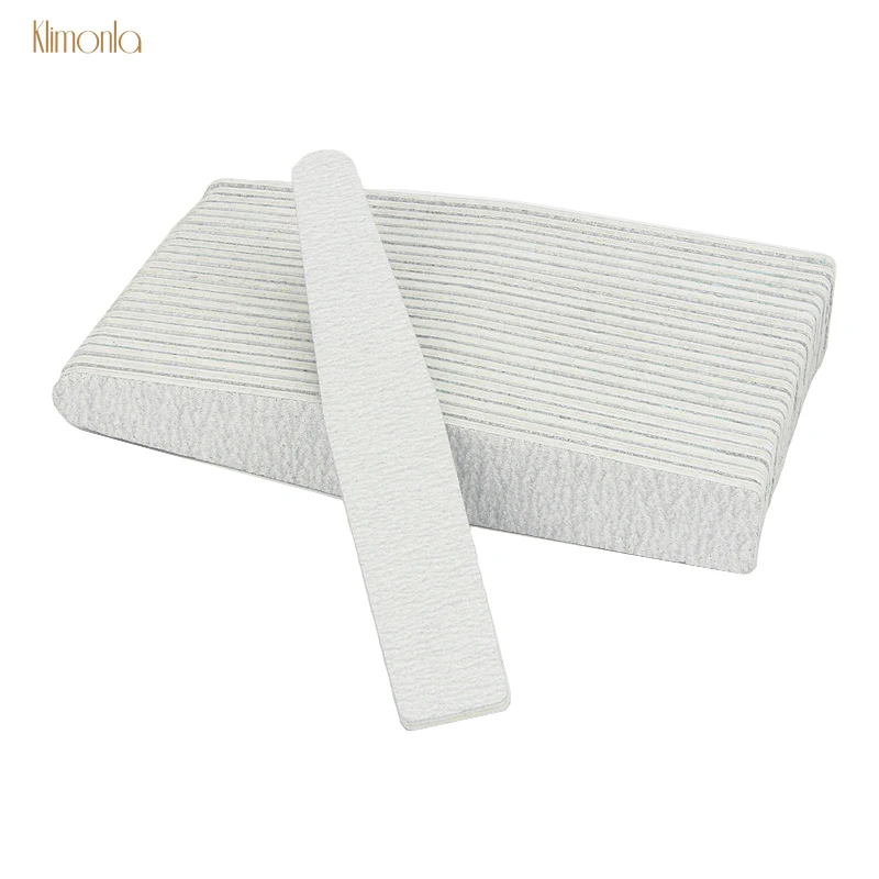 

50Pcs Nail File For Manicure Acrylic Nail Polish Buffers 100/180 UV Gel Sanding Block Files Nail Art Salon Tools Kit