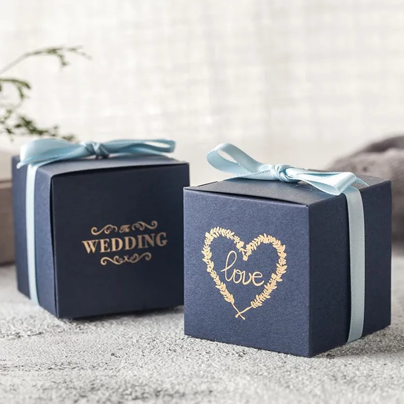 

High-grade wedding favors and gifts gift boxes paper candy box wedding gifts for guests packaging party decoration