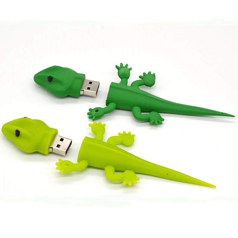Животное флэш диск USB 2 0 флеш накопитель карта памяти Флэш флешка подарок Зеленый