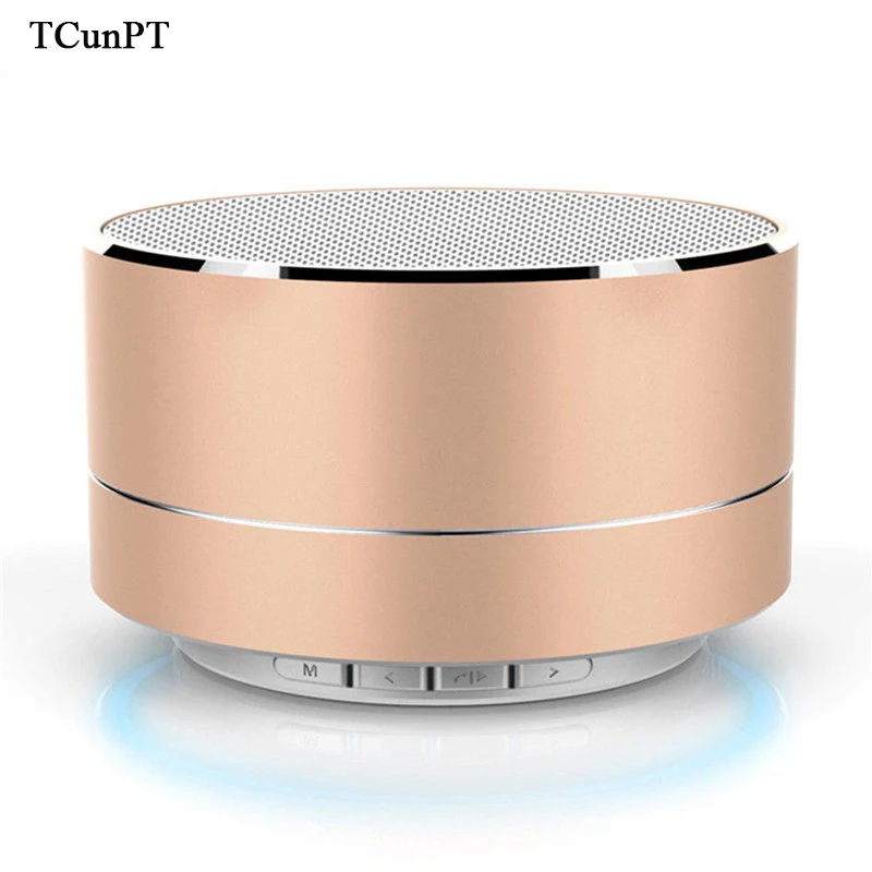 TCunPT Мини Портативный беспроводной Bluetooth динамик Subwoof звук стерео музыкальный