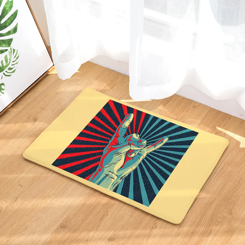 Новое поступление пыленепроницаемые ковры с принтом Note Key коврики для ванной