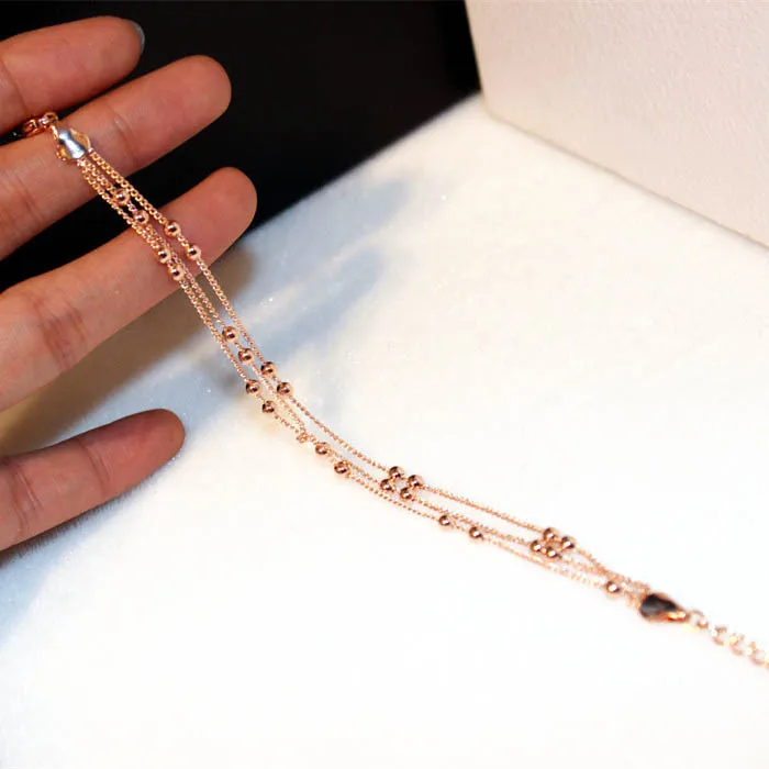2018 New Fashion Alloy Beads Mutilyers Bracelet Pulseira Feminina Women Chain Fine Jewelry Gift | Украшения и аксессуары