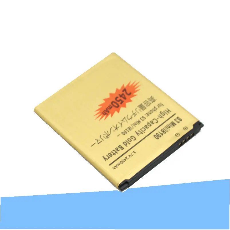 ISkyamS 1x2450 мАч EB425161LU золотой аккумулятор для Galaxy S3 SIII MINI I699 S7562 S9920 I8190 I8160 S7560 J1 Mini J1Mini