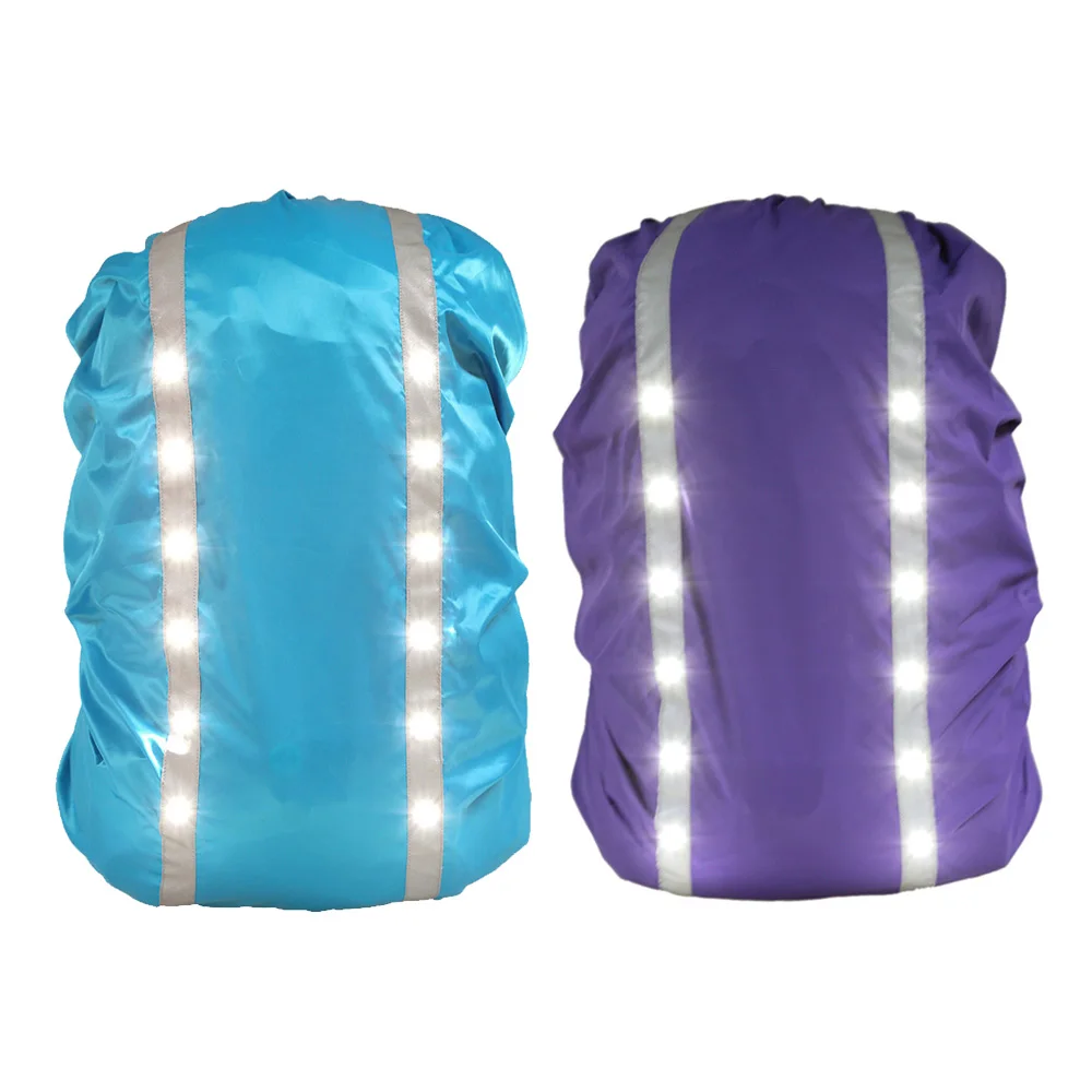 30 40L водонепроницаемый альпинистский походный рюкзак для кемпинга дождевик 12LED