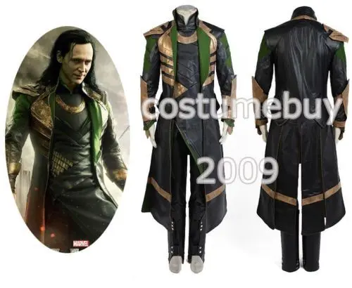 Костюм для косплея Thor The Dark World Loki мужская униформа взрослых плащ пальто куртка