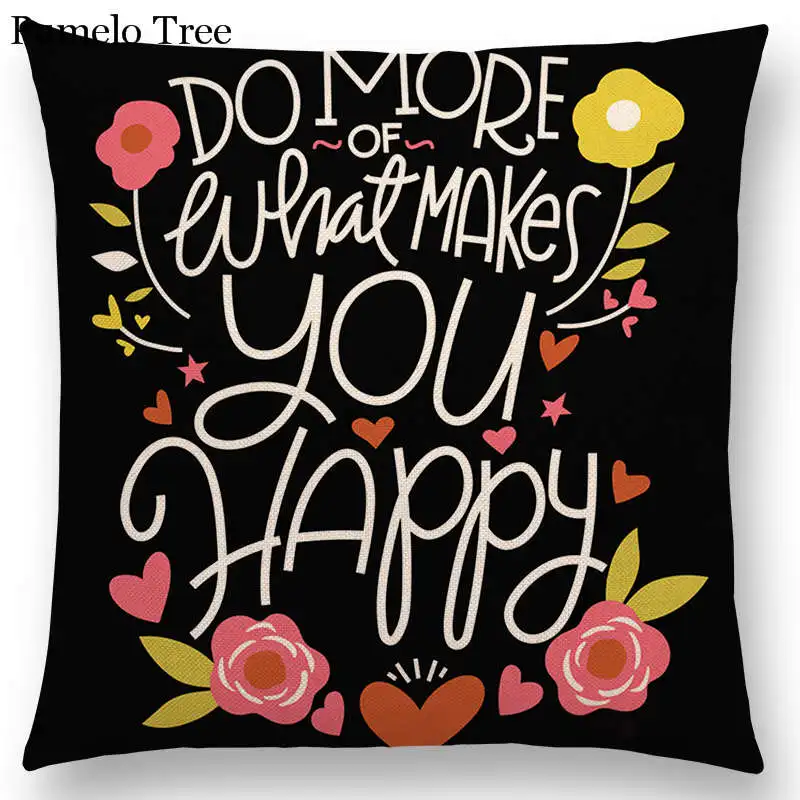 Горячая Распродажа декоративные буквенные листочки с цветами забавные слова