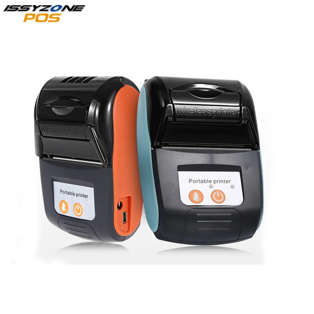 IssyzonePOS Bluetooth термопринтер 58 мм Портативный мини беспроводной чековый аппарат Бесплатный SDK для Windows Android IOS IMP026