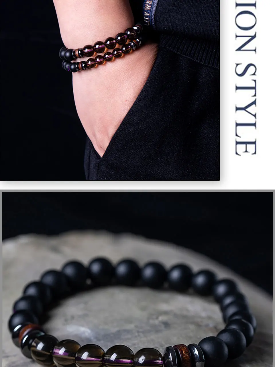 Натуральный камень хрустальные бусины Будда Strand Braclet браслет для мужчин и женщин пара новые модные ювелирные аксессуары на руку